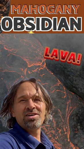 Up to 2.5 MILLION years ago, this OBSIDIAN was spewed forth by a volcano in a display of raw power. #volcano #geology #thecrystalcollector #Utah #obsidian | The Crystal Collector