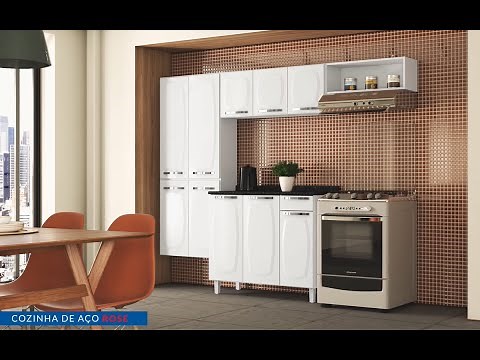 Cozinha de Aço Itatiaia Rose | Novo Mundo
