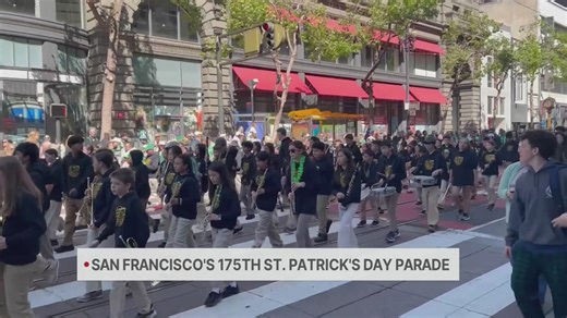 San Francisco celebrates 175th St. Patrick's Day parade