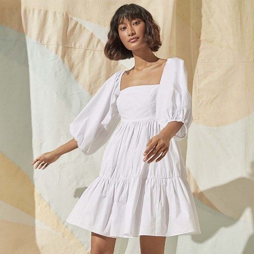 8 Modern-Day Empire-Waist Dresses With Bridgerton-Style Flair