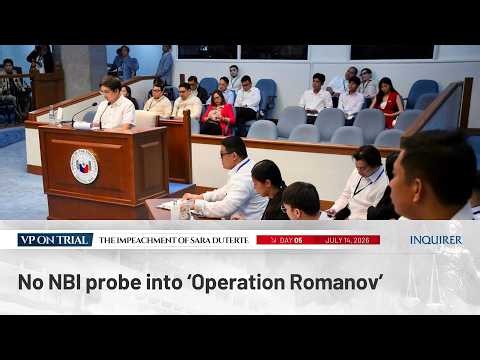 No NBI probe into ‘Operation Romanov’