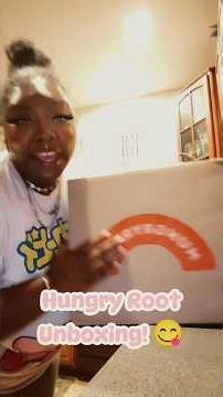 Hungry Root Unboxing 😜🤸🏽‍♀️ #hungryroot #groceryhaul #unboxing #foodie #viral