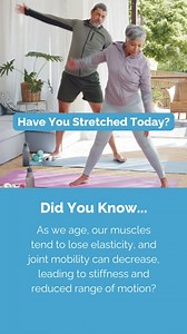 Stretch it out! 🏃‍♂️🙆‍♀️ A little stretching goes a long way—especially as we age! Keeping your body flexible and strong can help with mobility, balance, and overall well-being. So, here’s your friendly reminder to take a stretch break! Here’s what you need: 1️⃣ Yoga Mat for Stability 2️⃣ Open floor space to move ✨ Try these 2 simple moves 🙆‍♀️ Overhead Side Stretch ☑️ Stand tall, feet hip-width apart, arms overhead. ☑️ Lean gently to one side, hold for 10-30 seconds. Switch sides! 🦵Calf Str