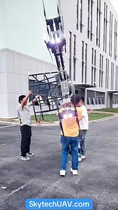 98K views · 10K reactions | How big is our heavy-lift drone! They’re calibrating the magnetic compass — essential for flight accuracy. 吝  Want to order? Message us on WhatsApp  www.SkytechUAV.com #SkytechUAV #HeavyLiftDrone #DroneTech #CompassCalibration #UAVInnovation #DroneEngineering #FutureOfFlight | Skytech UAV | Facebook