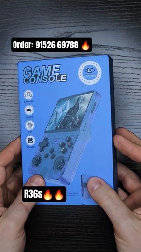 R36s handheld gaming console🔥 best for retro games #gaming #tekken3 #playstation #handheldlegend