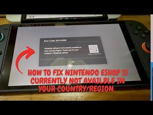 NINTENDO ESHOP NOT AVAILBLE IN YOUR COUNTRY FIX. #FIXESHOP #nintendoeshop