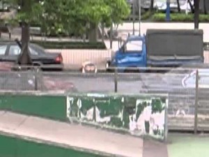 OMG!!! I looked over and there is an old lady pooping