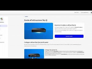 Come creare lo sky id per attivare sky q e sky stream
