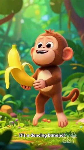 Funny Monkey Magic Story 🐵✨ | Cartoon Short