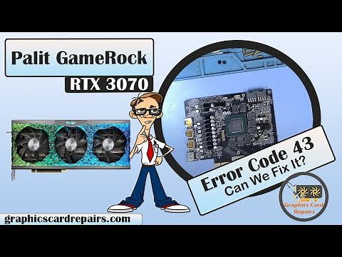 I Fixed Your RTX 3070 Error Code 43