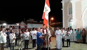 1.9K views · 201 reactions | Confira imagens do Hasteamento do Estandarte de São Sebastião que abriu oficialmente os festejos em honra ao Santo Padroeiro de Jucurutu. A programação religiosa e cultural acontece no período de 10 a 20 de Janeiro de 2019. Após o ato ocorreu uma Missa em Ação de Graças pelos 14 anos do Terço dos Homens. | Blog Edilson Silva | Facebook