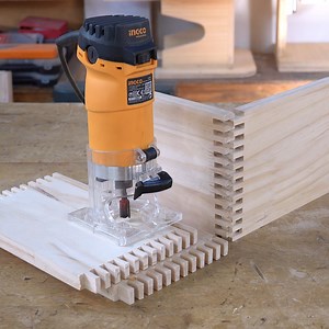 93K views · 664 reactions | Amazing Box Joint With Router JIG | Woodworking Tools TV | Facebook