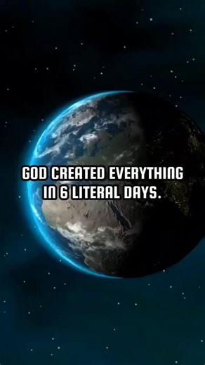 14K views · 545 reactions | God created everything in 6 literal days. | Creation Today | Facebook