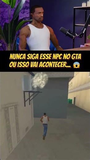 Nunca siga esse homem no GTA san andreas ou isso pode acontecer! 😱#shorts