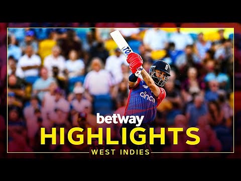 Highlights | West Indies v England | Moeen Keeps England Alive in the Series | 4th Betway T20I