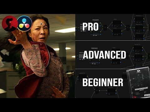 SIMPLE NODE TREE for Any User Level | Visionary Powergrade Template | DaVinci Resolve Tutorial