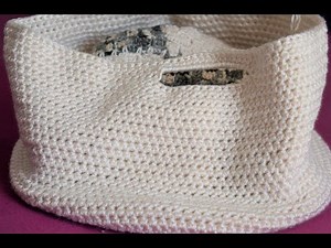 How to Crochet the laundry basket