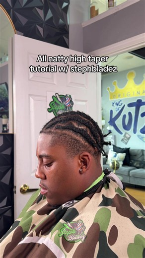 High Taper Tutorial with StephBladez — Step-by-Step Guide
