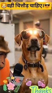 वही शेर चाहिए।🦁😂🇮🇳 #interview #viralshorts #comedy #trending #short #viral #funniestvideo #dogtalk