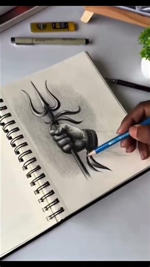 new art Mahakal ke त्रिशुल( विजय)ka art shoot #youtubeshorts