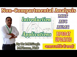 Non-Compartmental Analysis | Pharmacokinetic Analysis | Biopharmaceutics & Pharmacokinetics | BP604T