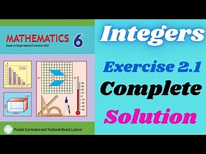 Exercise 2.1 solution || Integers || Class 6 new mathematics book 2023 || Chapter 2 || SNC 2022