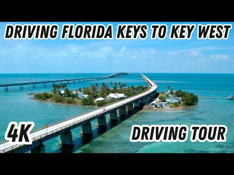 Florida Keys Road Trip: Driving to Key West in 4K