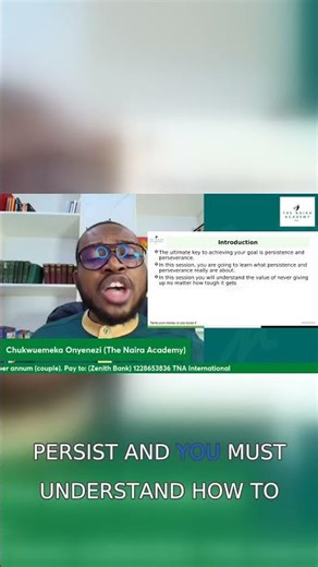 Perseverance vs Persistence: The Refusal to Quit.\n#youtube #youtubeshorts #youtubevideos