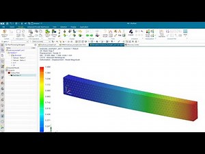 How to use and combine load cases in Siemens NX 2312 works similar in older versions