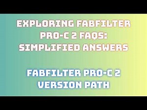 fabfilter pro-c 2 2025 latest version full installation and License Code Procedure