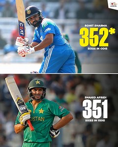 893K views · 40K reactions | Rohit Sharma becomes the player with the most sixes in ODI history - 352 勞 #rohitsharma #INDvsSA | Muhammad Ishfaq | Facebook