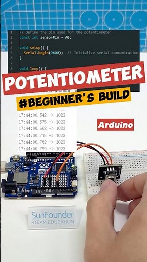 Reading Analog Data with Just 3 Lines of Code! #arduino #arduinoproject