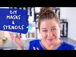 How to DIY Cardmaking Masks and Stencils