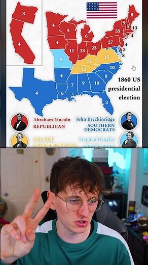 The 1860 United States Election Results are CRAZY