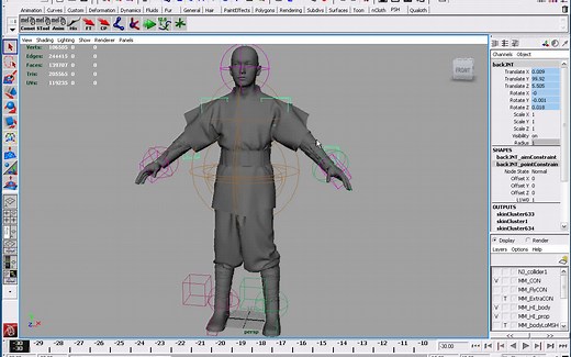 qualoth 布料插件官方教程转载