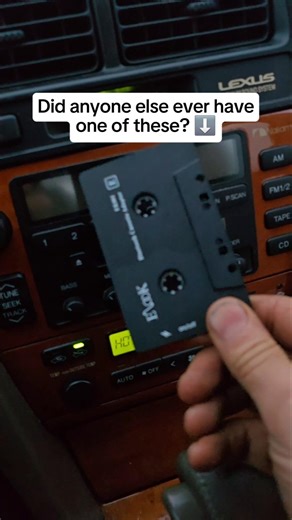 Did you have a cassette adapter? 🎶 #cassette #adapter #bluetooth #car #music #fyp #radio
