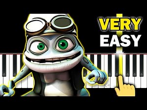 Crazy Frog - Axel F - VERY EASY Piano tutorial