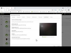 103 OpenScape UC Audio Video