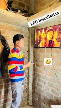 LED installation #shortsfeed #smartphone