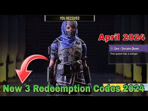 *Active* New 3 April 2024 Redeem Codes in Call Of Duty Mobile | New Redeemption Codes In CODM 2024