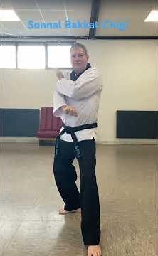 TaeKwonDo-Grundtechnik: Sonnal Bakkat Chigi