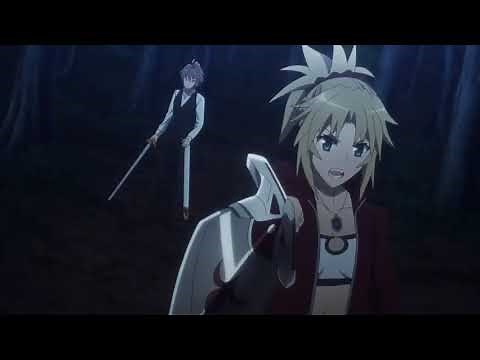 Mordred ask a favor to Ruler | Fate/Apocrypha Ep 14 (English Dub)