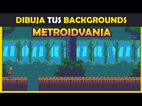 Cómo Crear Fondos en pixel art paso a paso🌲