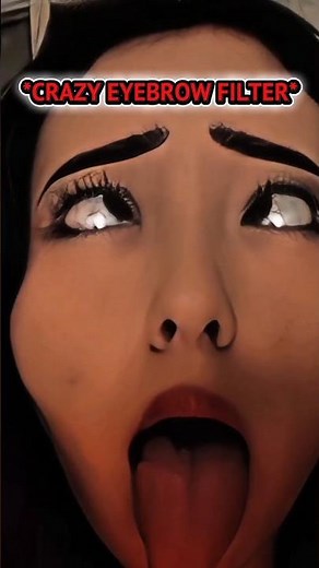 Crazy EYEBROWS filter 🤨