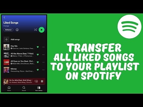 How to Transfer Liked Songs to Playlist On Spotify