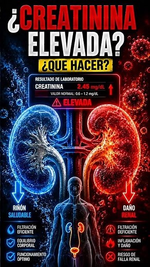 HIGH CREATININE? WHAT DOES IT MEAN? #highcreatinine