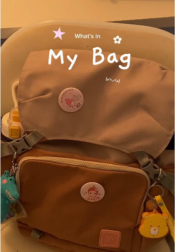 Backpack with USB port?! 😳💗 ##whatsinmybag #packwithme #cutestuff #minivlog #vlog #roomtour #backpack #schoolbag