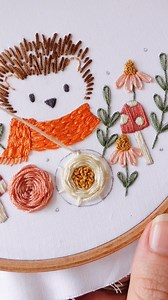 We're so excited to re-introduce you to our adorable hedgehog friend in this NEW beginner pattern, Cozy Hedgehog! 🦔😍 Create loads of texture with delicate woven roses, a snug little scarf, and cute toadstools. Perfect for beginners, this design will help you build your embroidery skills while bringing a whimsical woodland scene to life. Grab your Cozy Hedgehog before stock runs out at: www.cleverpoppy.com 🪡💕 #embroidery #spring #embroideredflowers #modernembroidery #DIY | Clever Poppy