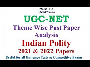 Theme wise Past Year Paper Analysis of UGC-NET Political Science: Indian Polity