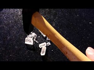 How to Observe Mineral Cleavage - "Breaking Bad" Calcite